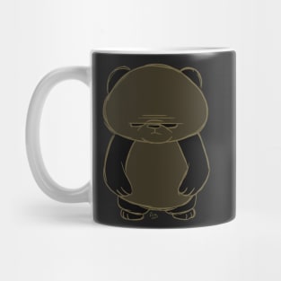 Big Panda Mono Mug